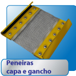 Peneiras capa e gancho